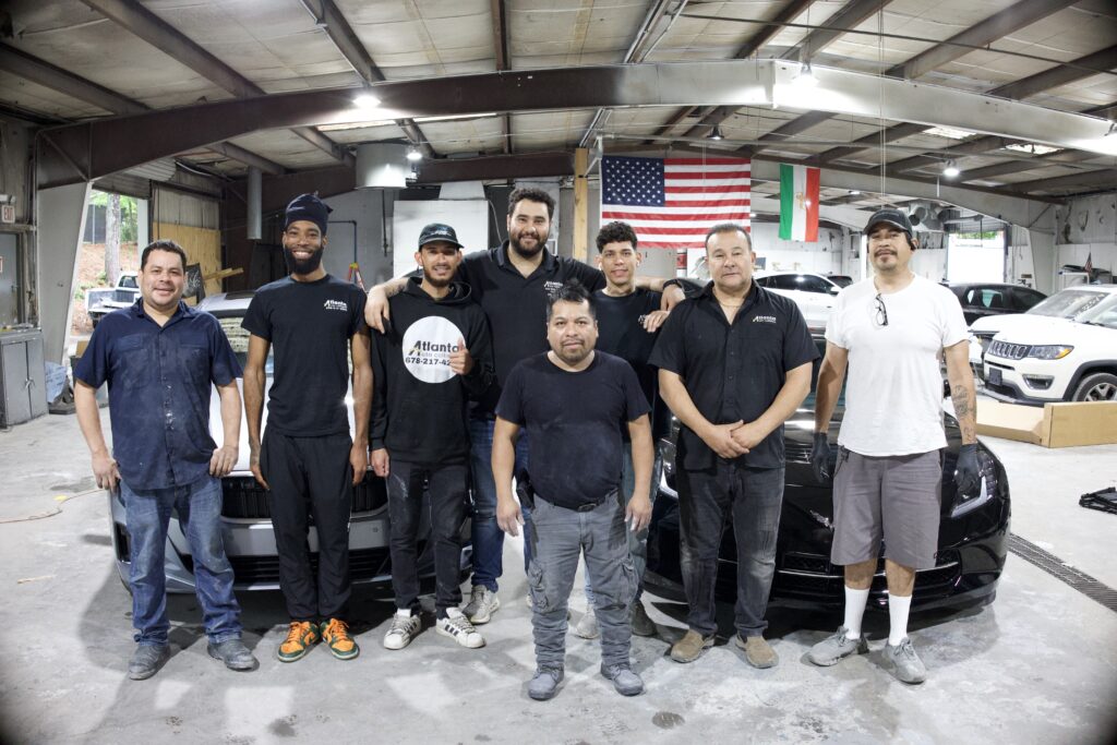 auto body shop